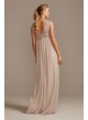 Lace and Mesh Maternity Bridesmaid Dress  F20168