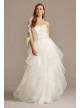 Lace and Organza Petite Wedding Ball Gown  Collection 7WG3830