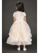 Lace and Organza Pick-Up Flower Girl Dress  RK1380