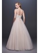 Lace and Tulle Ball Gown Wedding Dress with Ribbon  Collection NTWG3905