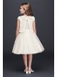 Lace and Tulle Two-Piece Flower Girl Dress US Angels LF0693DB