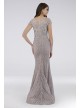 Lara Beaded Lace Cap Sleeve Mermaid Gown Lara 29763