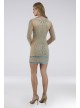 Lara Carter Beaded Long Sleeve Mini Dress Lara 42630