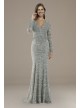 Lara Emery Lace Long Sleeve Mermaid Gown Lara 29665