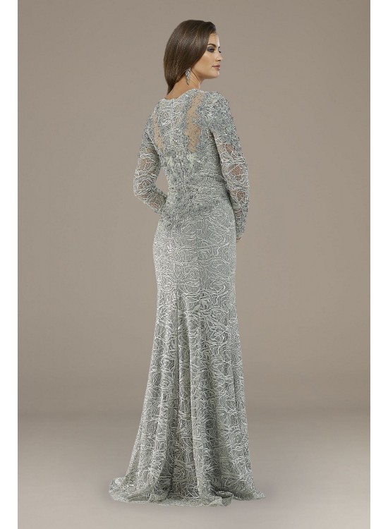 Lara Emery Lace Long Sleeve Mermaid Gown Lara 29665