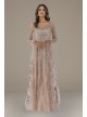 Lara Evette Lace A-Line Long Sleeve Gown Lara 29677