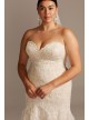 Layered Lace Plus Size Mermaid Wedding Dress  Collection 9WG3988