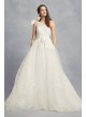 Layered Tulle One-Shoulder A-Line Wedding Dress  VW351432