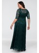 Leona Lace A-Line Plus Size Gown Kiyonna 11180902