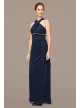 Long A-Line Chiffon Halter Dress 8132958