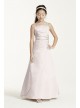 Long Satin Ball Gown with Side Ruching  JB1675