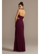 Long Scuba Crepe Beaded Cutout Waist Halter Dress Speechless X41441DNE