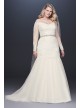 Long Sleeve Off-Shoulder Plus Size Wedding Dress  Collection 9WG3943