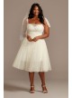 Love Note Short Tulle Plus Size Wedding Dress Melissa Sweet 8MS161233