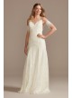 Low Back Lace Tall Wedding Dress with Fringe Swags DB Studio 4XLWG4024