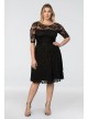 Luna Lace Plus Size Dress Kiyonna 12120901