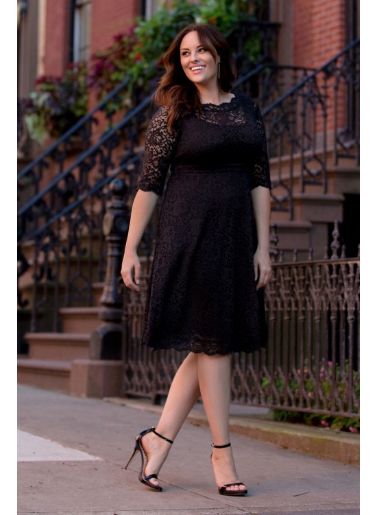 Luna Lace Plus Size Dress Kiyonna 12120901