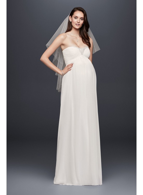 Maternity Beaded Chiffon Wedding Dress  Collection 4XLWG3882