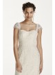 Melissa Sweet Beaded Cap Sleeve Lace Wedding Dress Melissa Sweet MS251122