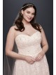 Melissa Sweet  Lace A-Line Plus Size Wedding Dress Melissa Sweet 8MS251174