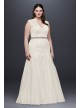 Melissa Sweet Trumpet Lace Plus Size Wedding Dress Melissa Sweet MS251005W