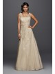 Melissa Sweet Wedding Dress with Plunging Neckline Melissa Sweet MS251151