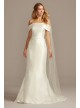 Mikado Off-the-Shoulder Trumpet Wedding Dress  Collection 4XLWG3880