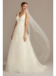 Mikado and Tulle Petite Ball Gown Wedding Dress  Collection 7WG3877