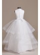 Mila Mesh and Satin Floor-Length Communion Dress US Angels C902