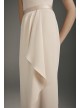 Mock-Neck Double Cloth Bridesmaid Dress  VW360470