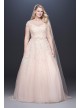 Off-the-Shoulder Applique Plus Size Wedding Dress  Collection 9WG3940