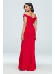 Off the Shoulder Notch Mermaid Gown with Slit Xscape 2318X