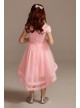 Off the Shoulder Ribbon Hem Flower Girl Dress Speechless SC476C01H908