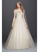  Embellished Tulle Wedding Dress  CWG733