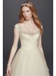  Embellished Tulle Wedding Dress  CWG733