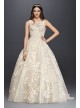  High Neck Tank Lace Wedding Dress  CWG658