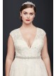  Plus Size Ball Gown Wedding Dress  8CWG748