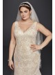  Plus Size Lace Trumpet Wedding Dress  8CWG747