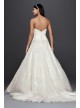  Satin Bodice Organza Wedding Dress  CT258