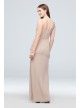 One-Shoulder Chiffon Bridesmaid Dress with Cascade  F20011