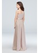 One Shoulder Junior Bridesmaid Dress with  Sash  JBVW0215