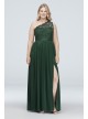 One Shoulder Long Lace Bridesmaid Dress  F17063