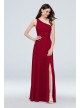 One-Shoulder Ruched Waist Chiffon Bridesmaid Dress  F20043