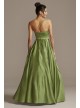 One Shoulder Satin Strappy Back Ball Gown Blondie Nites 2025BN