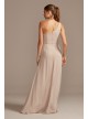 One-Shoulder Simple Chiffon Bridesmaid Dress  F20163