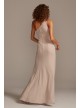 One-Shoulder Stretch Crepe Bridesmaid Dress  F20107