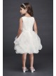 Organza Bubble Skirt Flower Girl Dress  CR1391