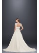 Organza Empire Wedding Dress with Removable Straps Jewel WG3838