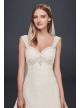 Organza Empire Wedding Dress with Removable Straps Jewel WG3838