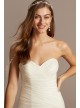 Organza Mermaid Wedding Dress with Lace-Up Back  Collection 4XLWG3832